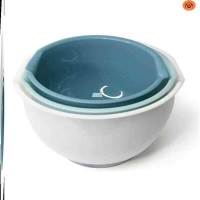3 PCS Mixing Bowls Multipurpose Plastic Mixing Bowl Salad碗