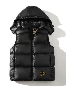 J 26800 Men's Hooded Cotton Vest 士连帽马甲