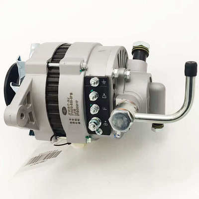 时风风菱D版发电机轻卡汽车配件国三真空助力带泵电机配全柴锡柴