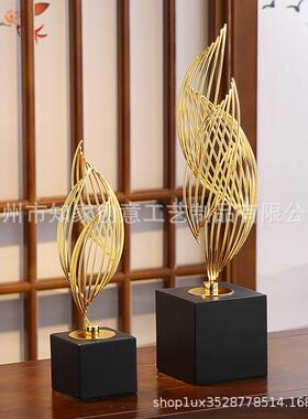 新款直销风生水起客厅摆件高档轻奢现代摆饰品玄关酒柜电视柜家居