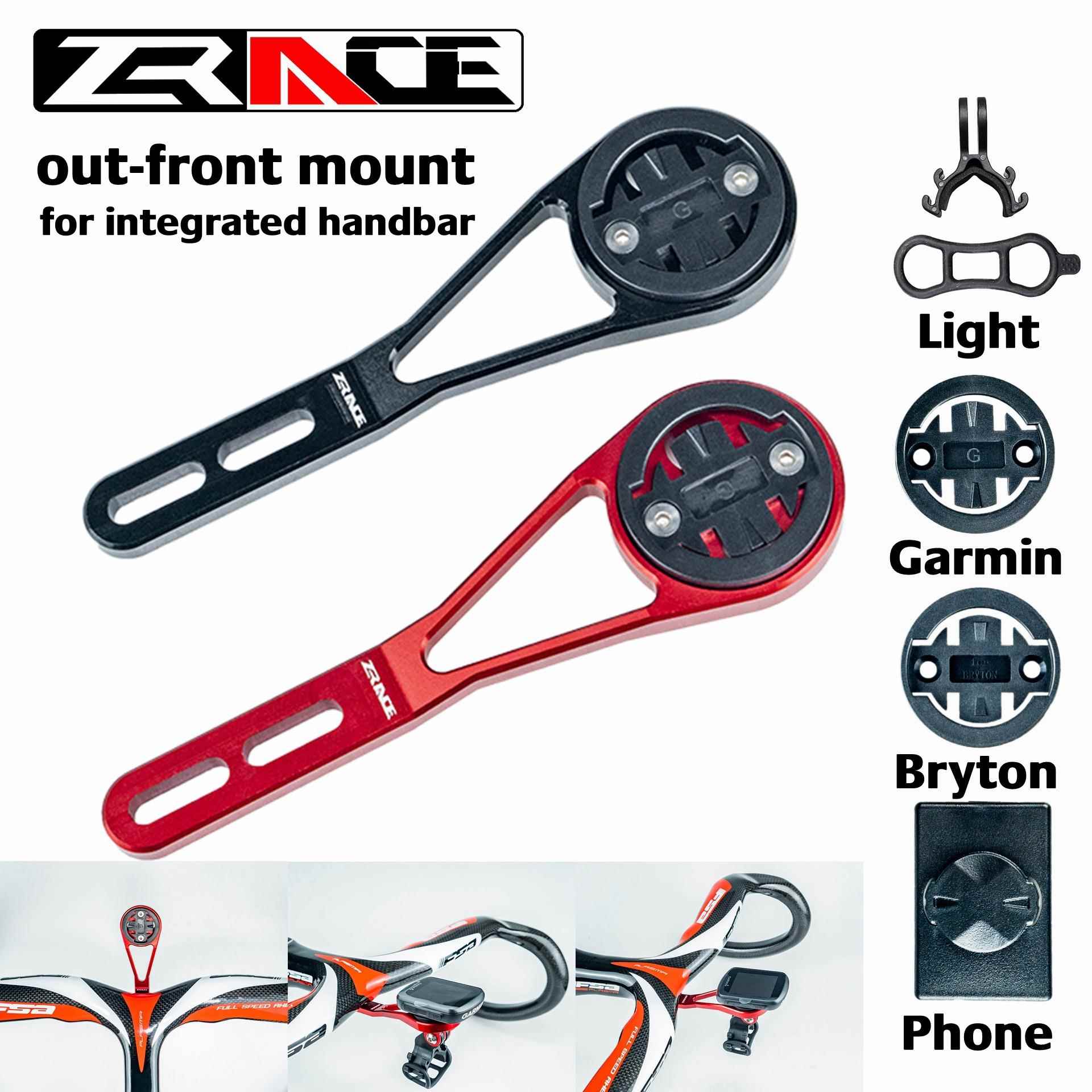 ZRACE 公路自行车 手机 电筒 码表 运动相机 碳纤维一体把支架