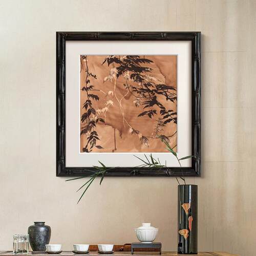 《夜莺》法式小众复古客厅装饰画中古风玄关走廊壁画卧室书房挂画