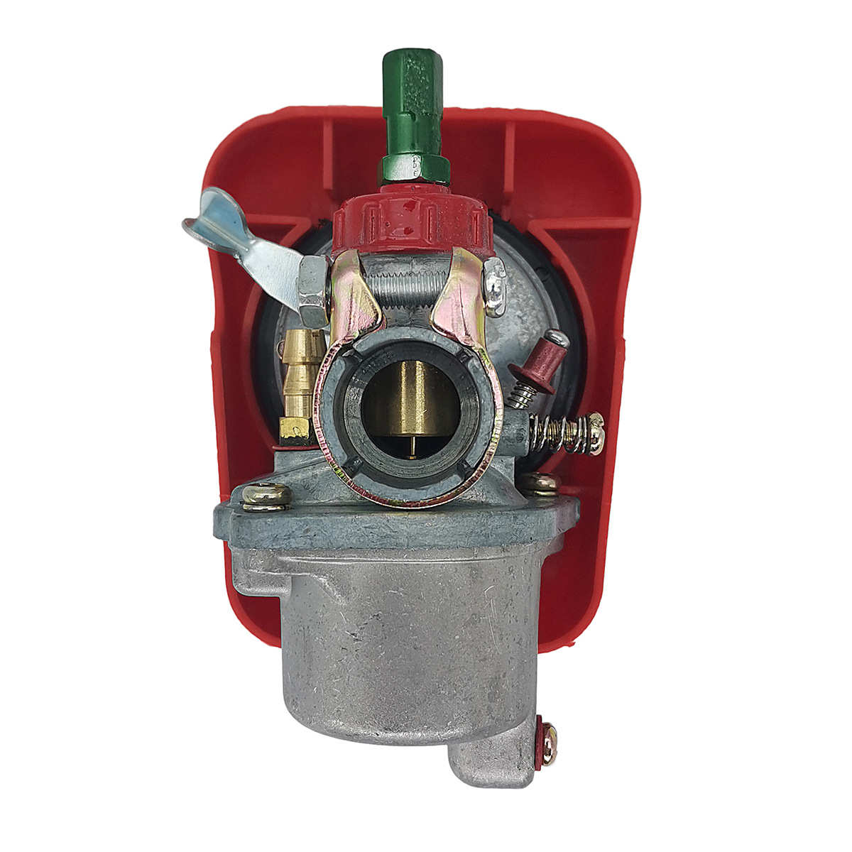 迷你摩托车自行车配件 两冲程50CC 60CC 80CC红色化油器带空滤器