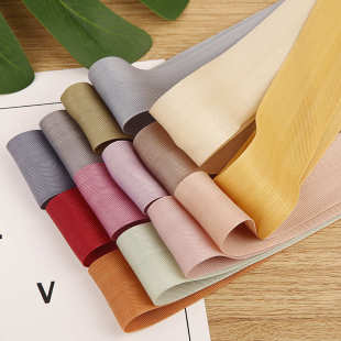 花花束包装 鞋 蝴蝶结diy发饰材料 服装 单人字纹涤棉缎带