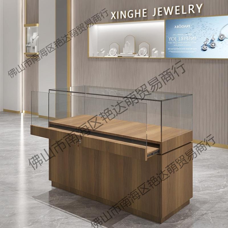 商场珠宝首饰展示柜手机玻璃展柜产品展览陈列柜博物馆文物展