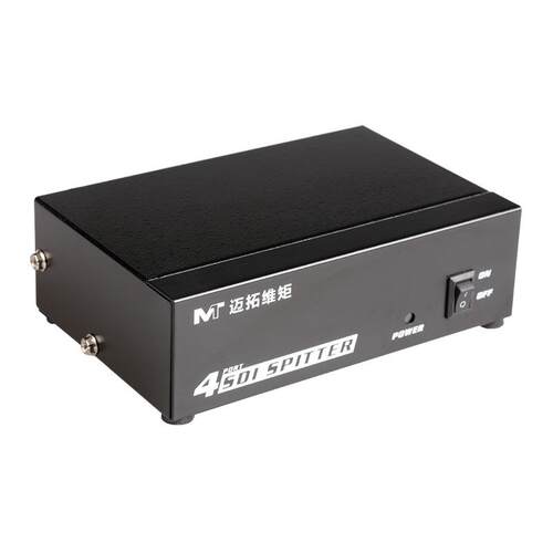 迈拓维矩4口SDI分配器1进4出安防监控支持SD HD 3G-SDI MT-SD104