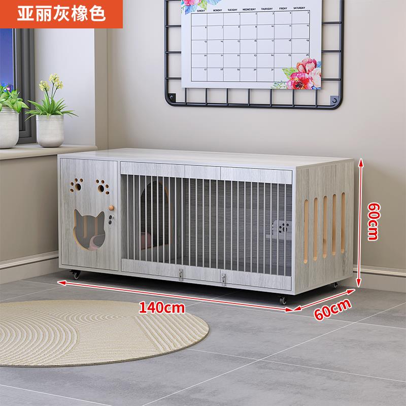 高档猫舍墅超大空间豪华室猫笼子宠物店猫猫屋家别用内猫窝猫柜