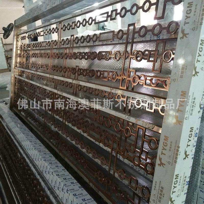 厂家定 制250屏风 铁艺隔断置物架餐厅公室隔断轻奢墙镂空屏风