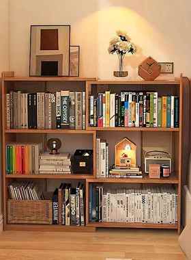 实生木态QJL板书架伸缩转角书柜可床边地置物落架学生桌面多层储