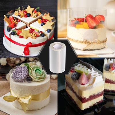 10m Mousse Cake Rim Hard Transparent Cake Surround Film Cake
