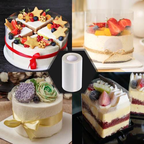 10m Mousse Cake Rim Hard Transparent Cake Surround Film Cake