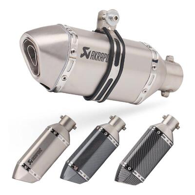 K67K8K9地平线小忍者250黄龙600 Zx6R3改装六边形天蝎座直排气管