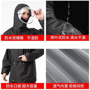 批发雨衣雨裤 分体式 套装 摩托车电动车加厚防爆雨外卖环卫雨衣套装