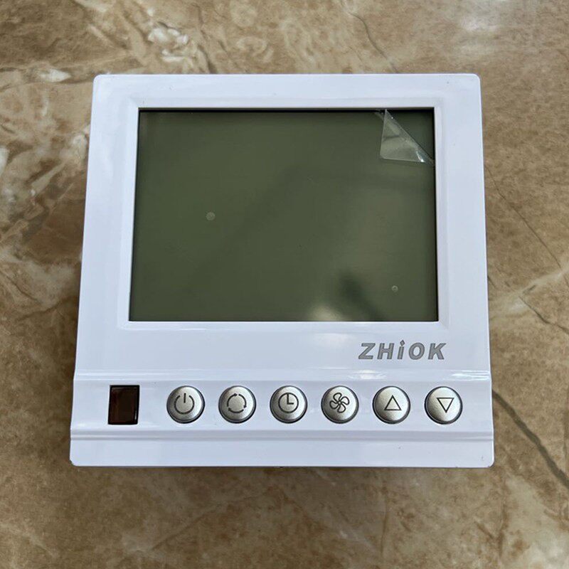 智柯智能液晶温控器 中央空调温度控制面板 通风机盘管电动阀开