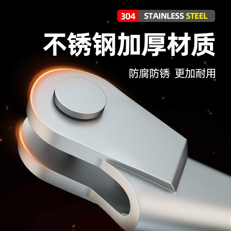 钢丝绳楔形接头304不锈钢防腐卡头楔型连接器起重行车塔吊楔形套