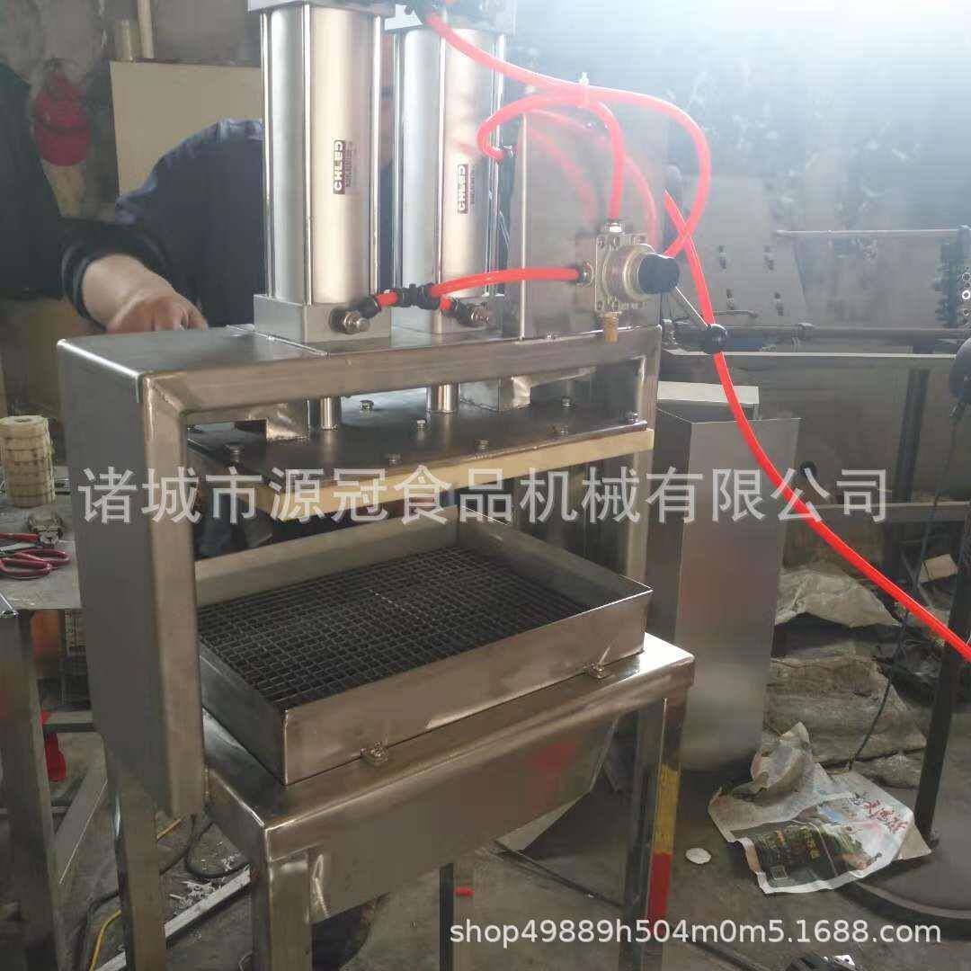 厂家供应麻辣豆腐切块机 鱼豆腐豆干切割设备 气动千页豆腐切块机
