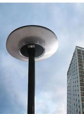 新款太阳能控庭院灯LEDU户外防水圆UXL形FO一飞碟太阳体能灯声垒