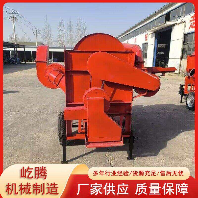 两相电水稻打谷机 小型谷子小麦脱粒机 移动式小型家用打场机供应