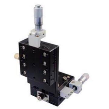 XYZ轴90*90LDV90-LM-C2交叉导轨型千分尺旋钮位移平台微调架
