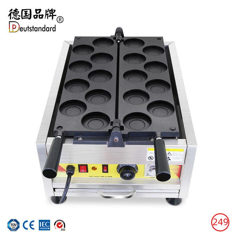红豆饼机车轮饼烤炉夹馅华夫饼松饼炉烘烤炉商用电热车轮饼机小吃