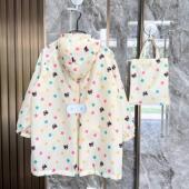 新2025日系速干 干透气儿童雨衣防暴雨男女幼儿园防水雨披学生书