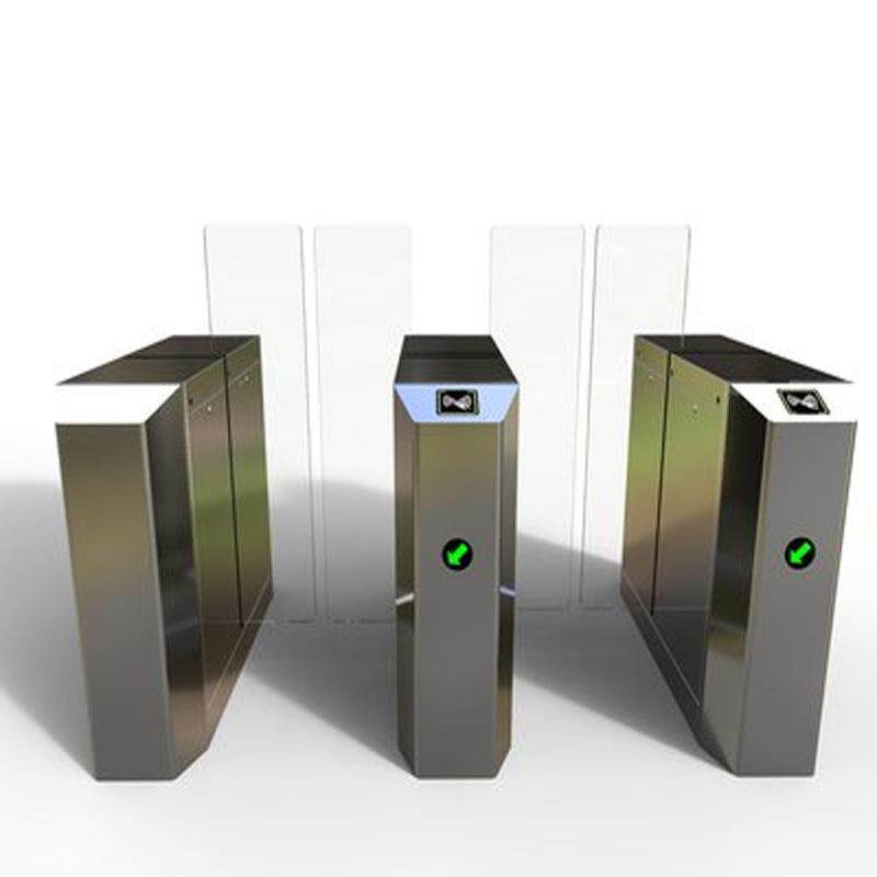 人脸识别平移闸大厦出入口智能速通门访客门禁闸机人行通道摆闸