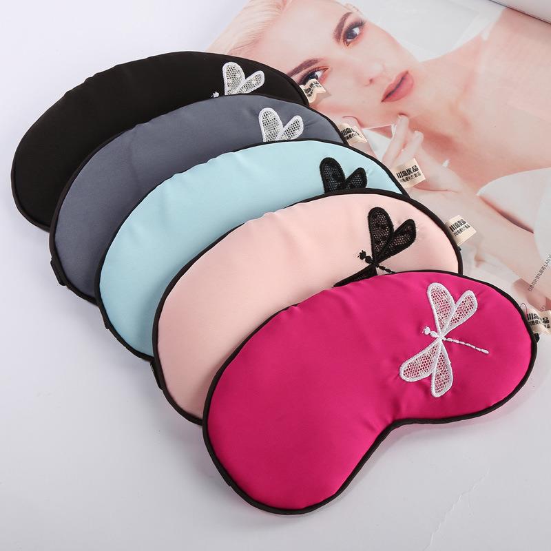 可爱夏季眼罩 双面段面冰袋冰敷热敷睡眠遮光透气女午休学生护眼
