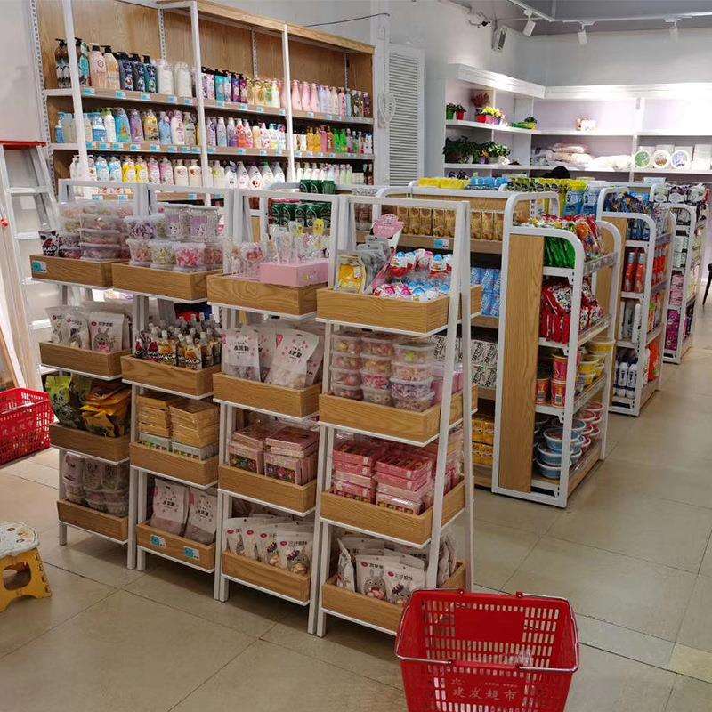 超市便利店货架生活日用品超市展架小卖部挂摆两用货架供应