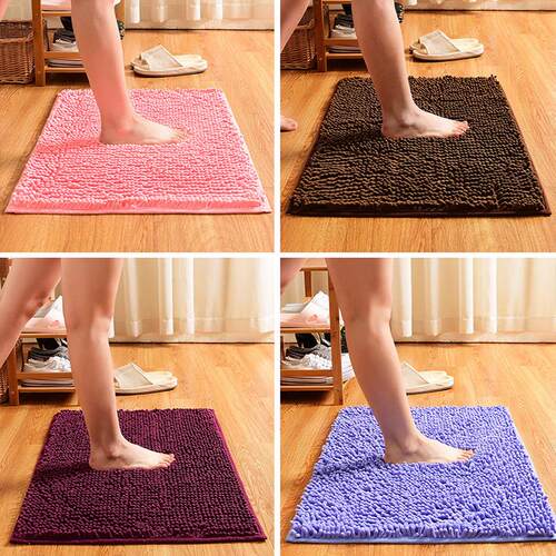 Chenille living room and bedroom door mats, carpets for home