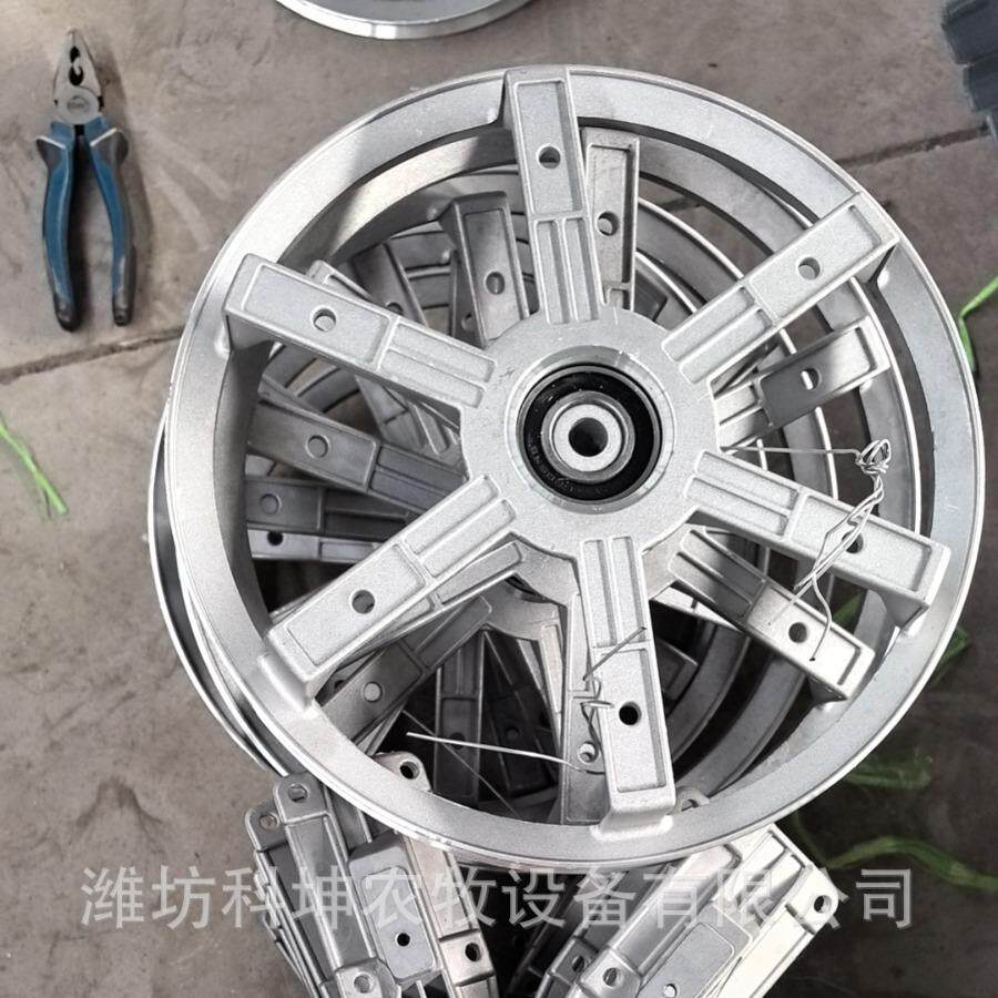 重锤风机铝合金轮毂页脚总成153013801220型风机B型含轴承罗丝