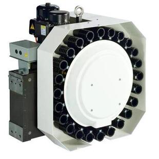 车床刀塔立式 圆盘刀库数控转台 加工中心 古田厂家凸轮式 YK40D30T