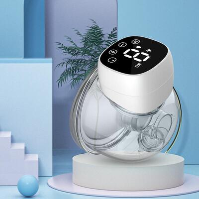 跨境breast pump免手扶穿戴式吸奶器电动全自动便携式集乳集奶器