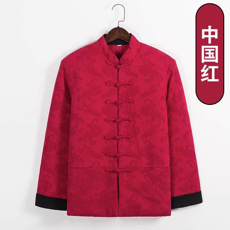 高档胖子专大码属加冬季厚丝棉加肥可水洗棉袄唐装男棉衣休闲夹棉,男装,唐装,淘宝优惠券,粉丝福利购,淘宝优惠卷
