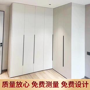 衣厂家卧室实木柜整体衣柜定制橱柜简约帽柜子柜挂衣衣区多衣柜全