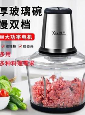 干湿两用的破壁机破皮家用多功能小型磨浆机202新款大容量绞肉机