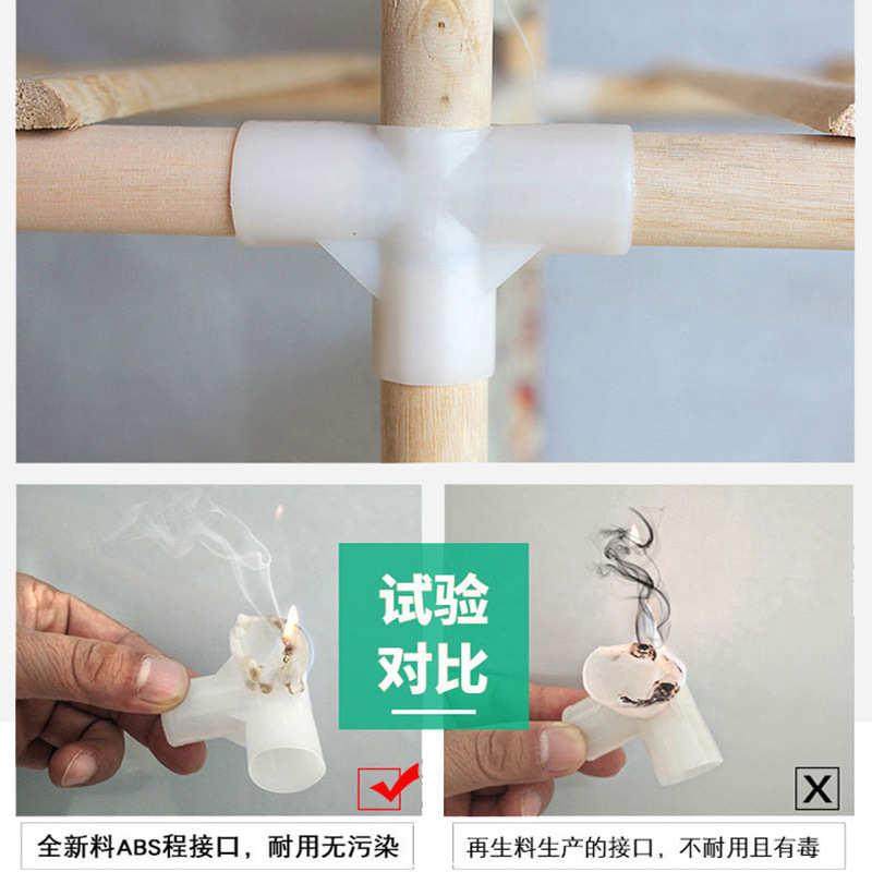 简易衣服架衣柜租房物落地用衣帽架挂衣家用架出置挂衣卧室防尘架