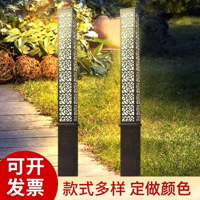 方形景观灯柱小区园林公园绿化灯太阳能路灯庭院灯3米led花园灯