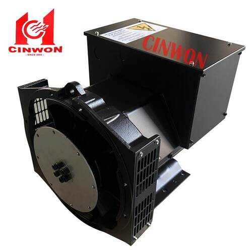 CINWON无刷电机224-40KW 50KW三相交流同步柴油发电机单支点单轴