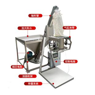 大袋打包秤定量称重操作简单适用范围广 肥料饲料粉料颗粒灌装