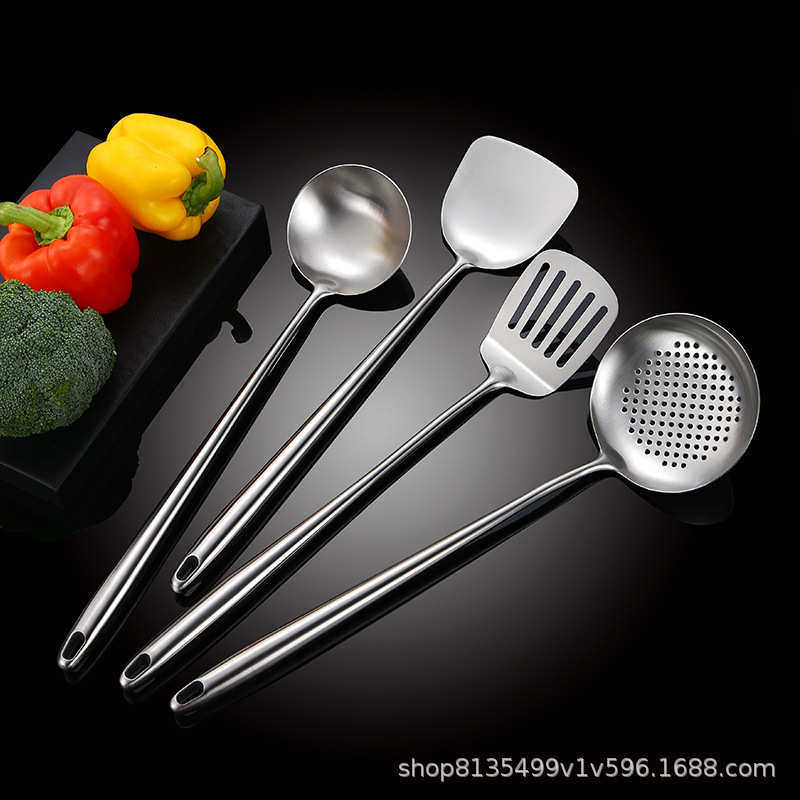 加长304不锈钢锅铲汤勺厨具套装厨房用品炒铲加厚防烫炒菜铲勺子,厨房/烹饪用具,全套勺铲,淘宝优惠券,粉丝福利购,淘宝优惠卷