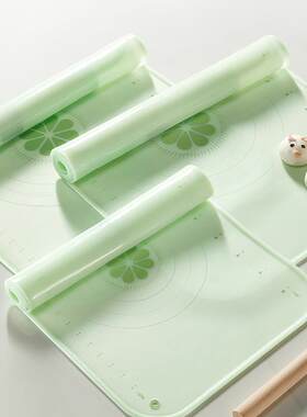 新款直销揉面垫家用加厚食品级硅胶垫厨房擀面和面垫子包饺子烘焙