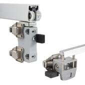 步入式 衣帽间平移门左右推拉滑轮吊滑五金 衣柜折叠门配件开放式