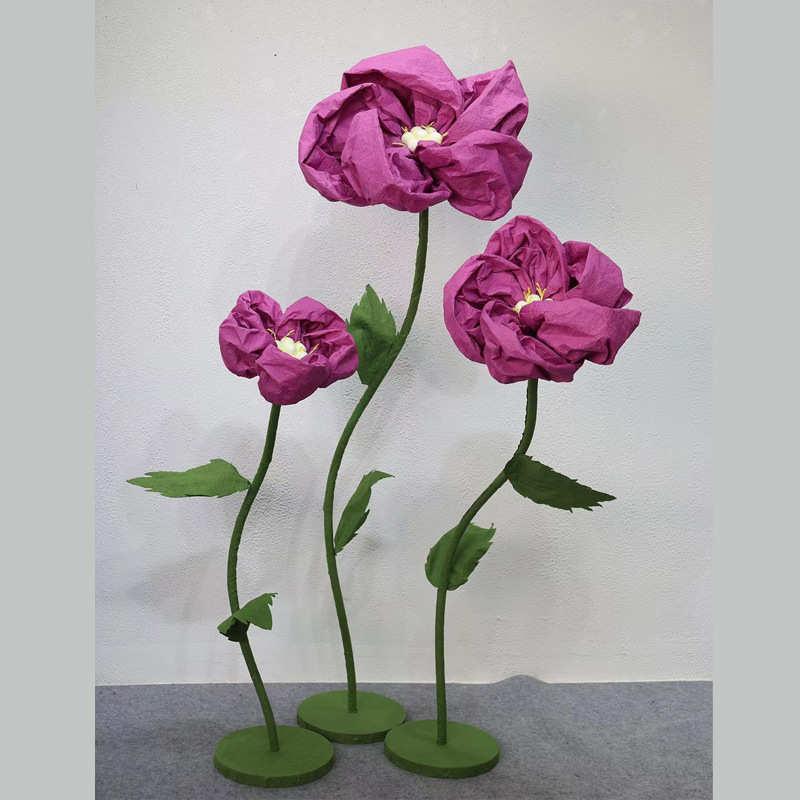 婚庆道具仿真diy泡泡花三件套婚礼路引舞台布置橱窗美陈花艺摆件