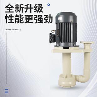 槽内立式耐耐酸碱氟塑料料塑泵不锈钢高温泵离心IHH排污循环抽水