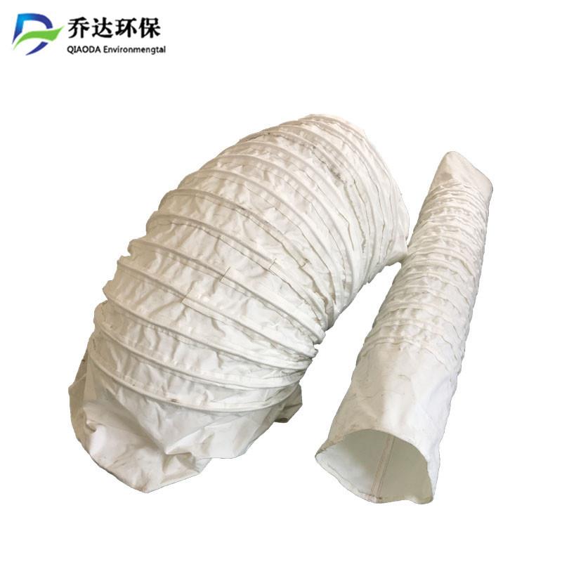 吊环式帆布伸缩布袋 收尘伸缩袋 水泥罐车卸料布袋
