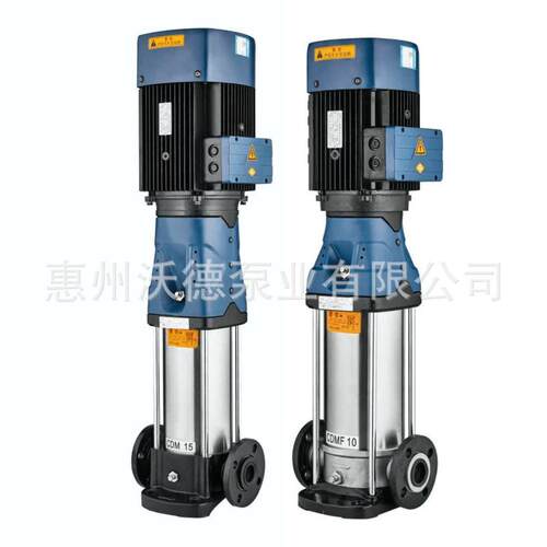 高压多级泵CDM3-19不锈钢立式远距离送水管道增压智能变频供水