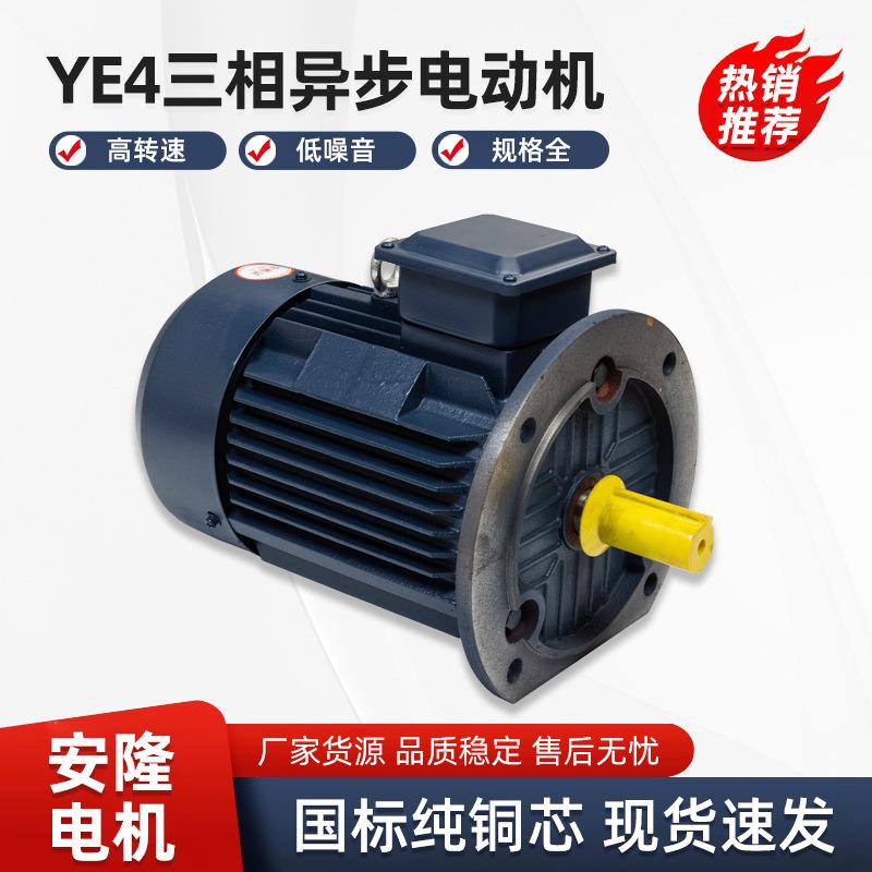 厂家销售YE4三相异步电动机2级能效型号多样量大价优