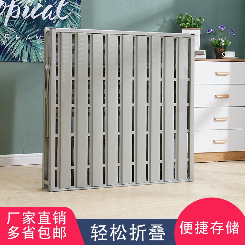 0租J经济GB简易折叠钢丝床出屋单人双人小铁架床家成用户型人铁床