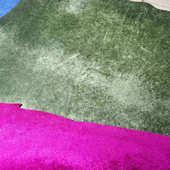 雪花绒PU同底色双色绒面仿皮绒不掉毛服装 材抱枕皮革面 手套帽子鞋