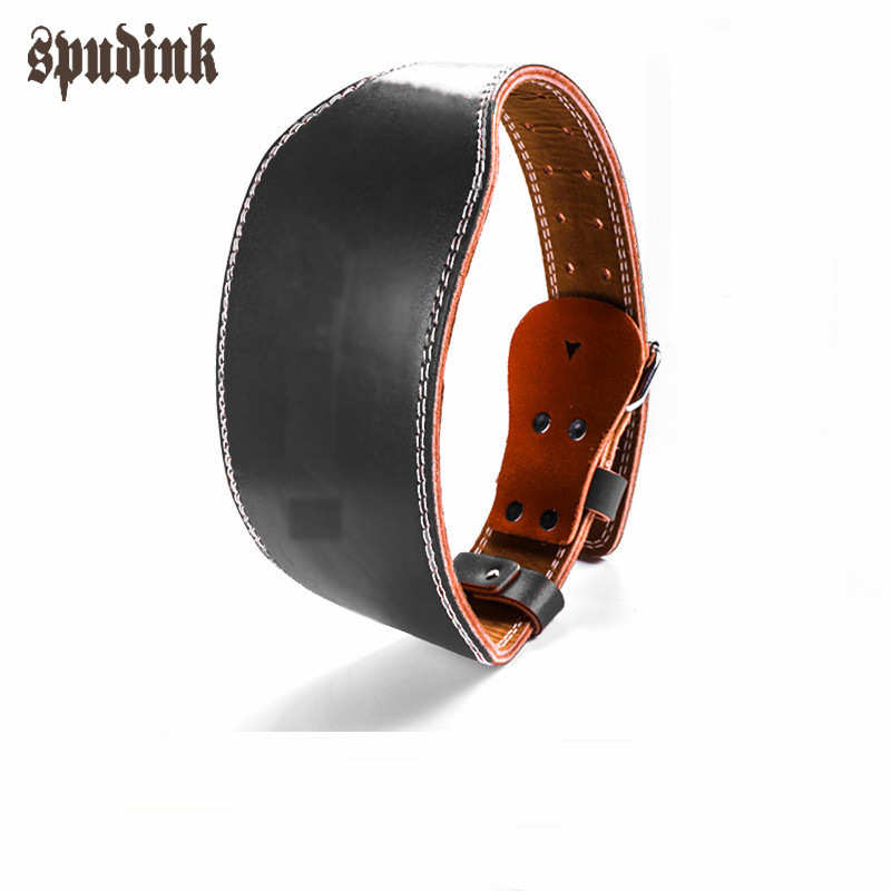 牛皮运动护腰健身腰带二层健身腰带深蹲举重硬拉男女器械训练运动